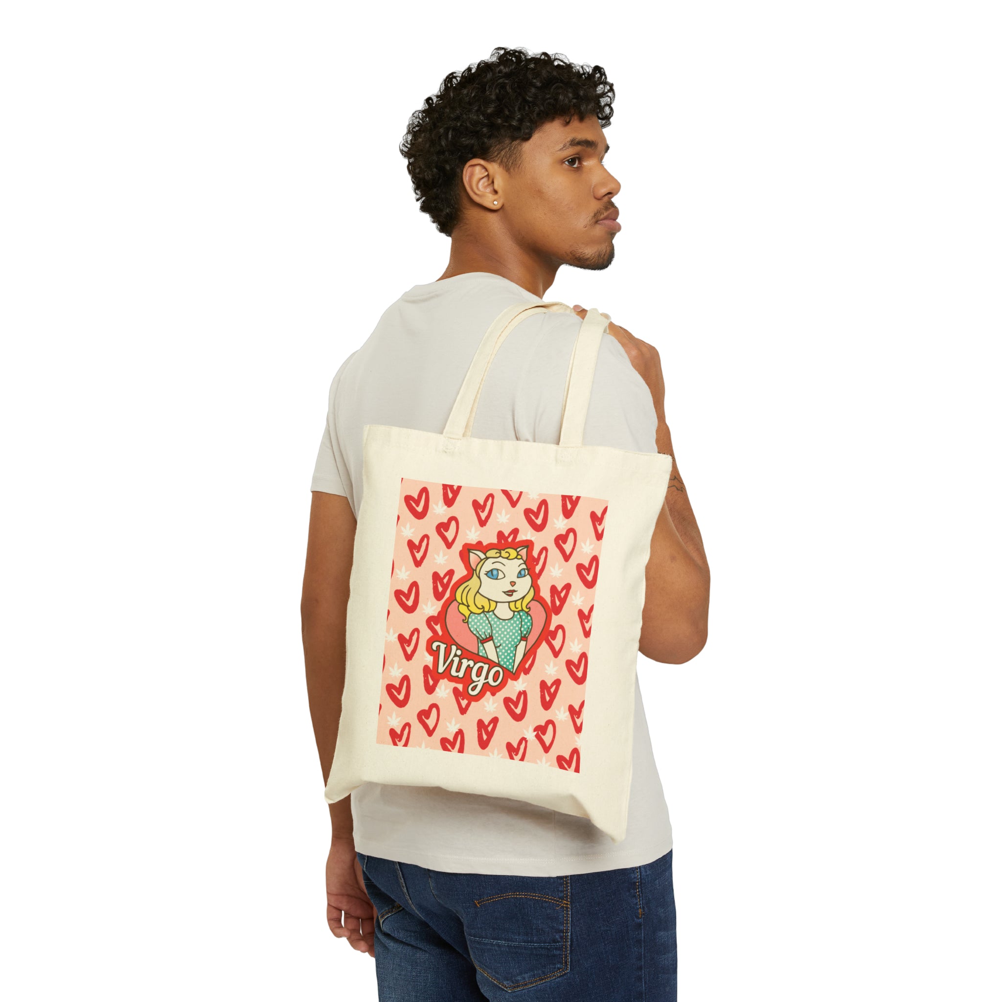 Virgo Cotton Canvas Tote Bag