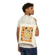 Taurus Cotton Canvas Tote Bag