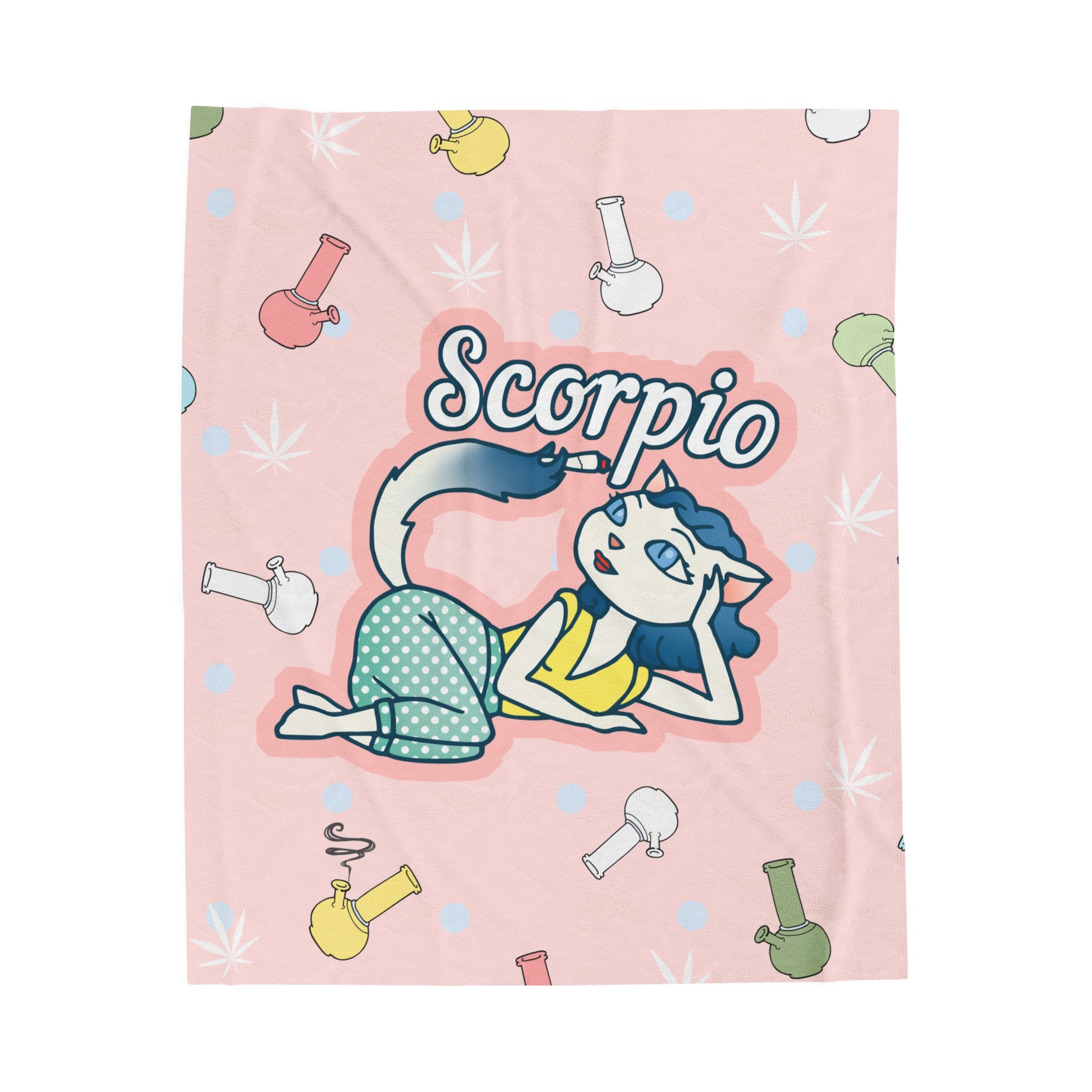 Scorpio Velveteen Plush Blanket