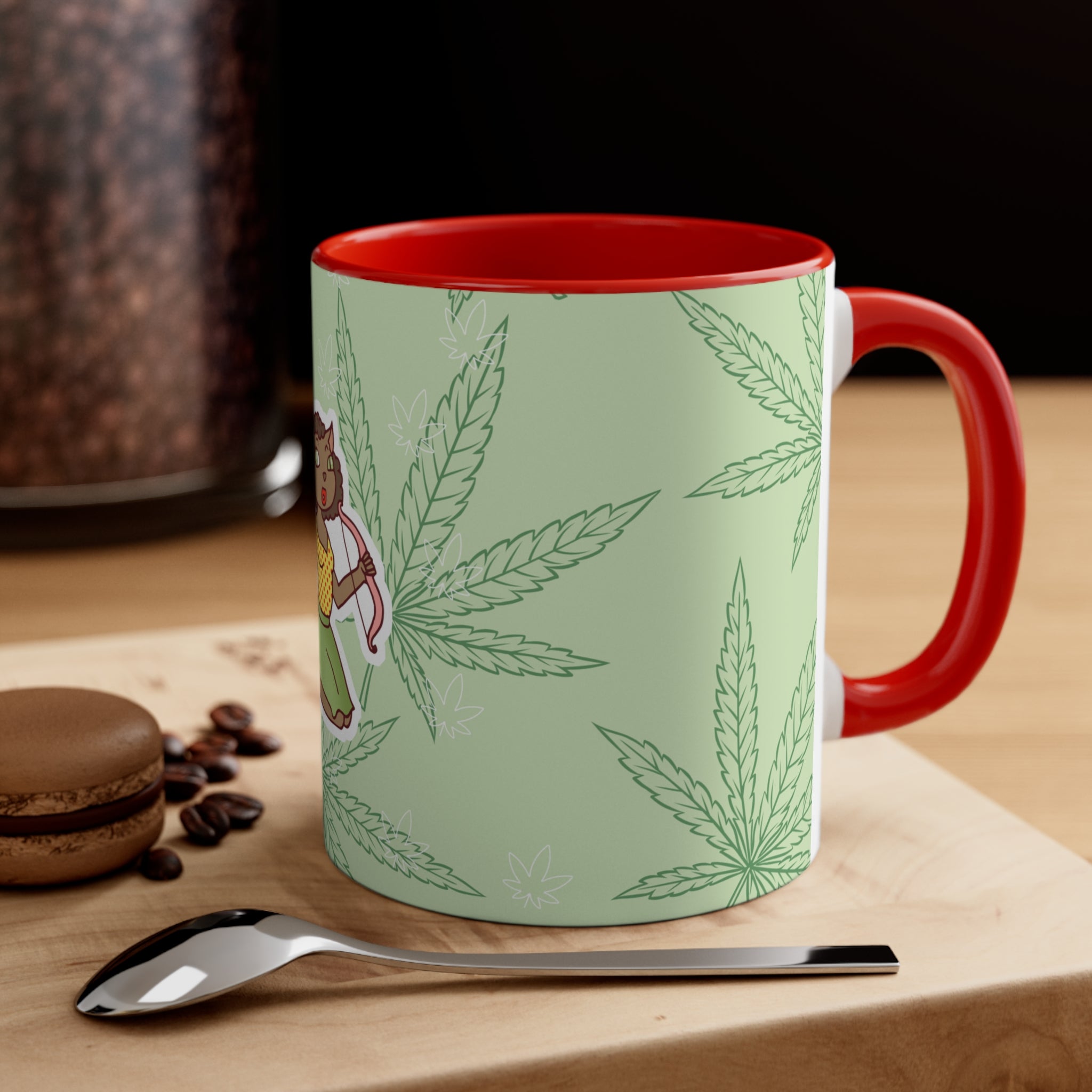 Sagittarius Zodicat Coffee Mug, 11oz