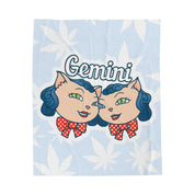 Gemini Velveteen Plush Blanket