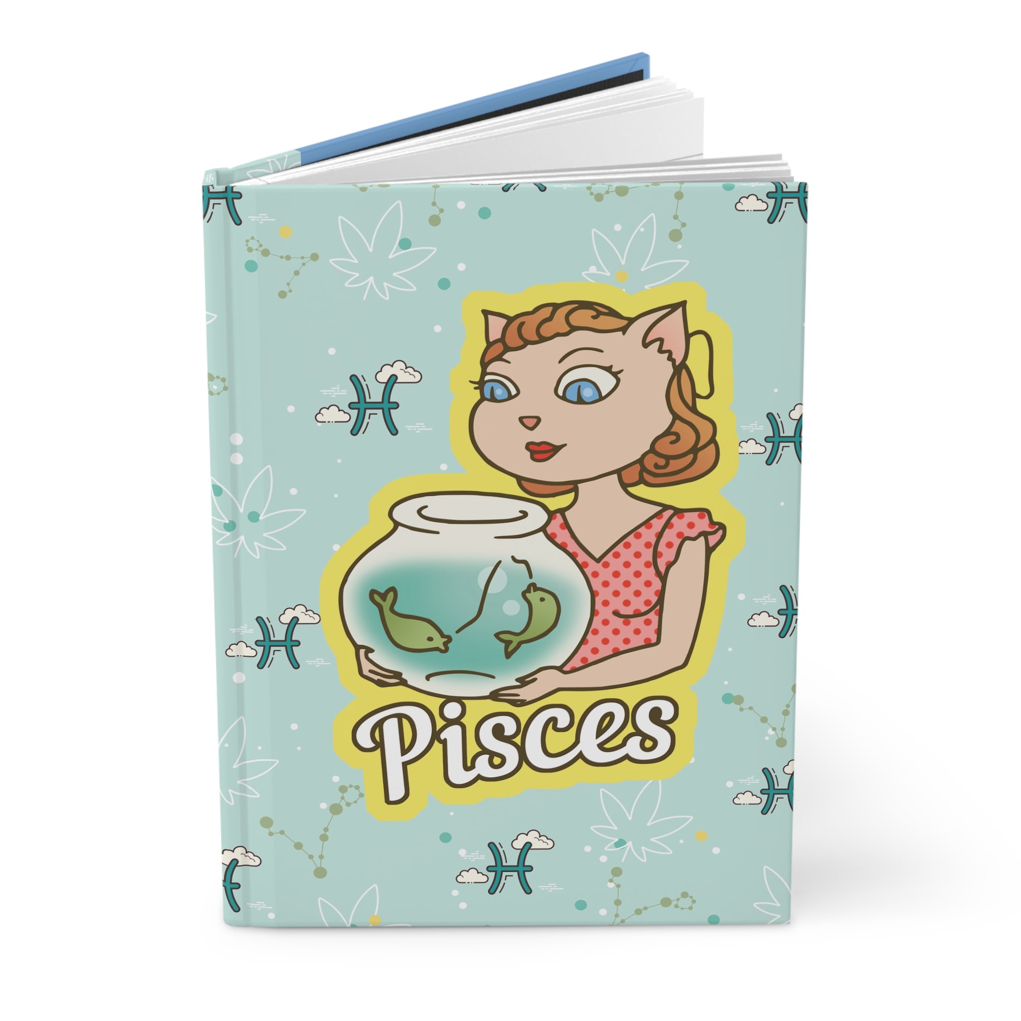 Pisces Hardcover Journal Matte