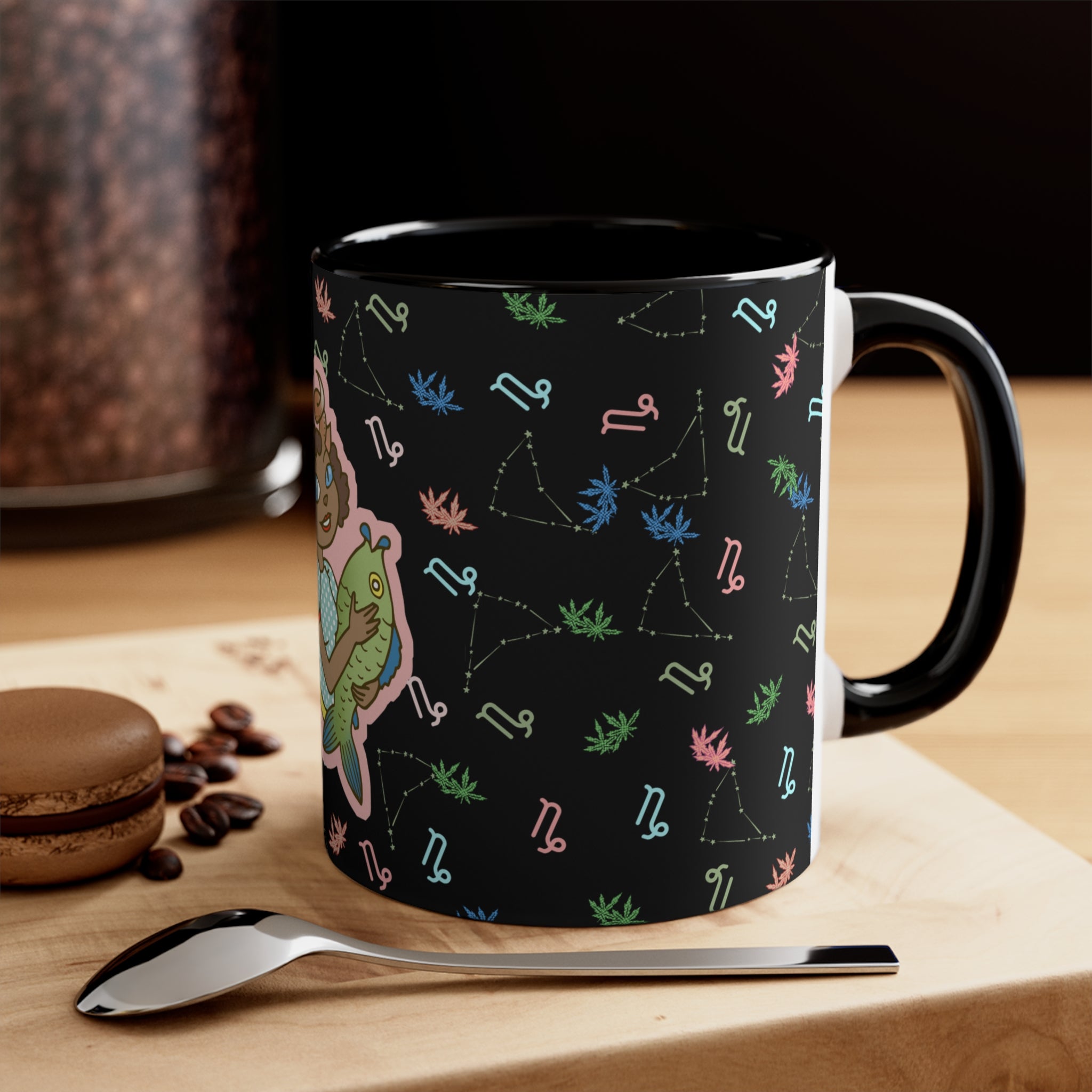 Capricorn Zodicat Coffee Mug, 11oz